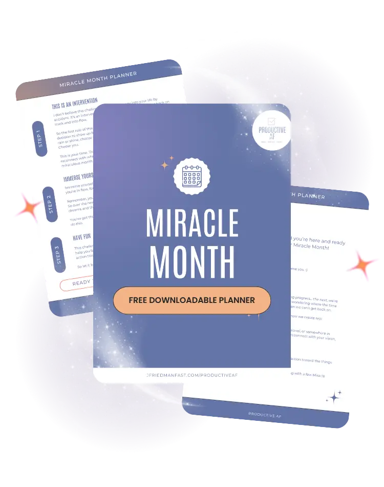 How to Use the Miracle Month Planner for Real-Life Results