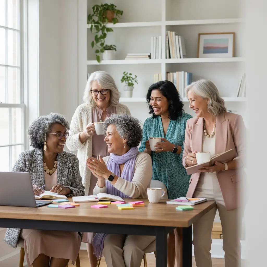 You’re Not the Only One 50+ Figuring Out Entrepreneurship: Real AF Wins & Community
